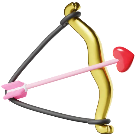 Cupid Arrow  3D Icon