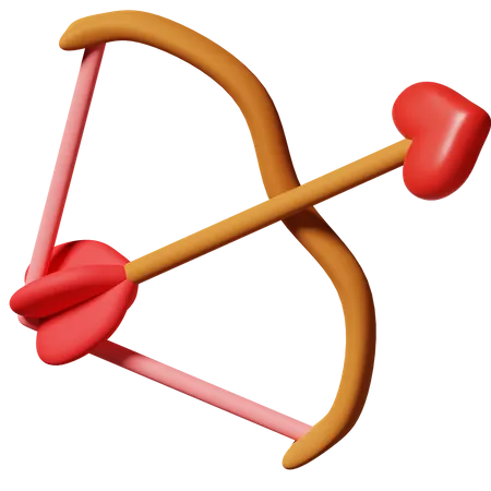 Cupid Arrow  3D Icon