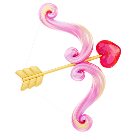 Cupid arrow  3D Icon