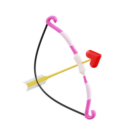 Cupid Arrow  3D Icon