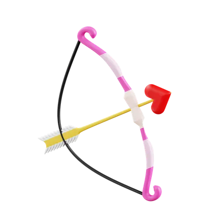 Cupid Arrow  3D Icon