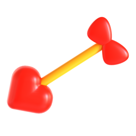 Cupid Arrow  3D Icon