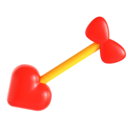 Cupid Arrow  3D Icon