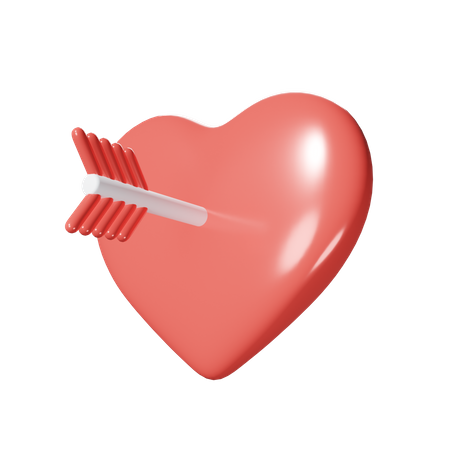 Cupid Arrow  3D Icon