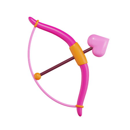 Cupid Arrow  3D Icon