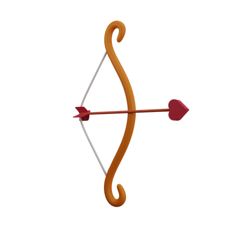 Cupid Arrow  3D Icon