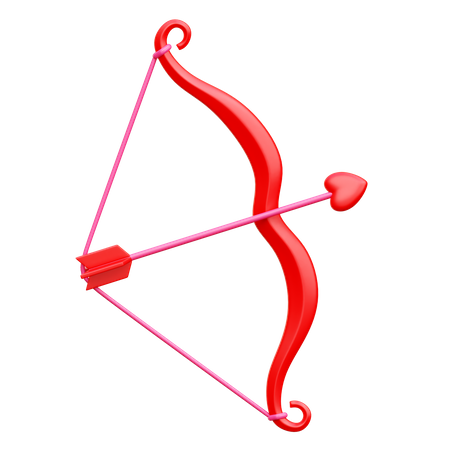 Cupid Arrow  3D Icon