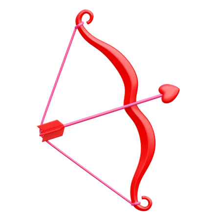 Cupid Arrow  3D Icon