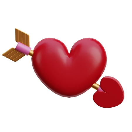 Cupid Arrow  3D Icon