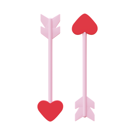 Cupid Arrow  3D Icon