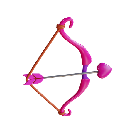 Cupid Arrow  3D Icon