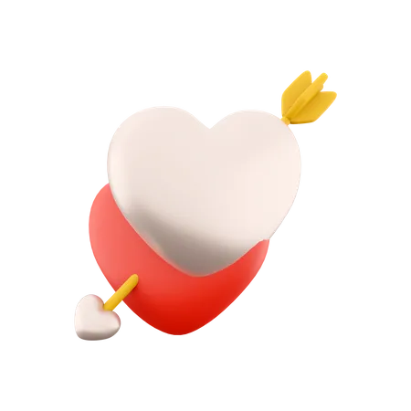 Cupid Arrow  3D Icon