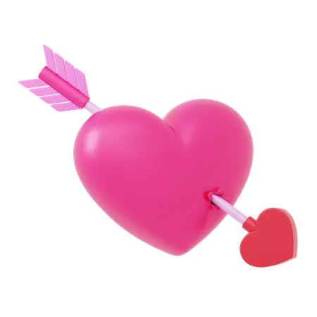 Cupid Arrow  3D Icon