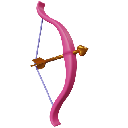 Cupid Arrow  3D Icon