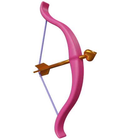 Cupid Arrow  3D Icon