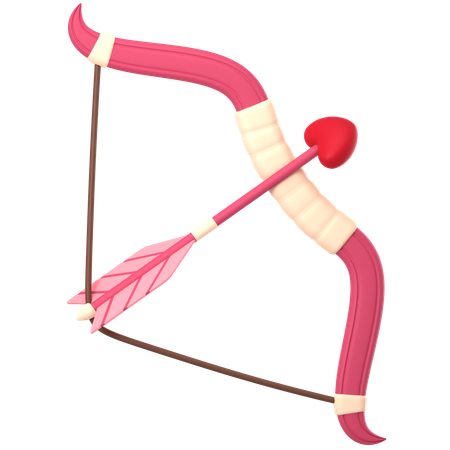 Cupid Arrow  3D Icon