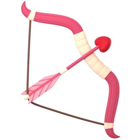 Cupid Arrow  3D Icon