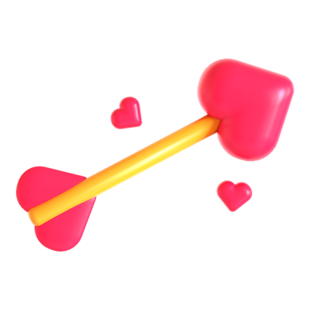 Cupid Arrow  3D Icon