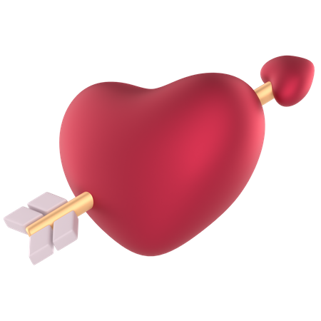 Cupid Arrow  3D Icon