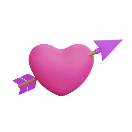 Cupid Arrow  3D Icon