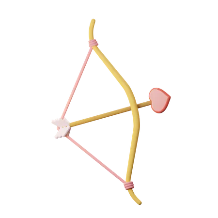 Cupid Arrow  3D Icon