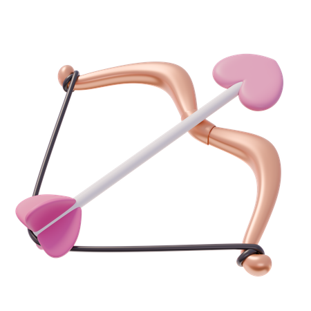 Cupid Arrow  3D Icon