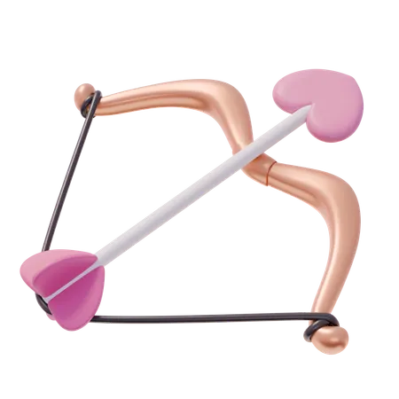 Cupid Arrow  3D Icon