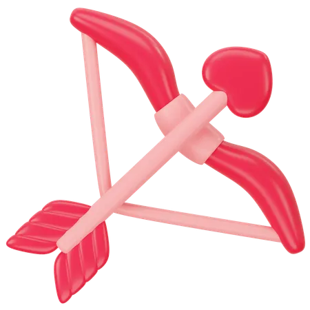 Cupid Arrow  3D Icon