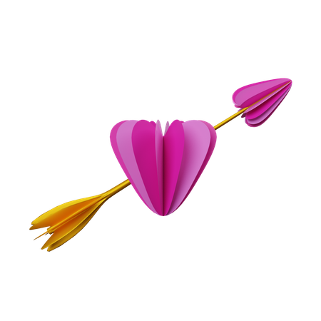 Cupid Arrow  3D Icon