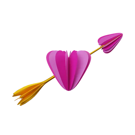 Cupid Arrow  3D Icon