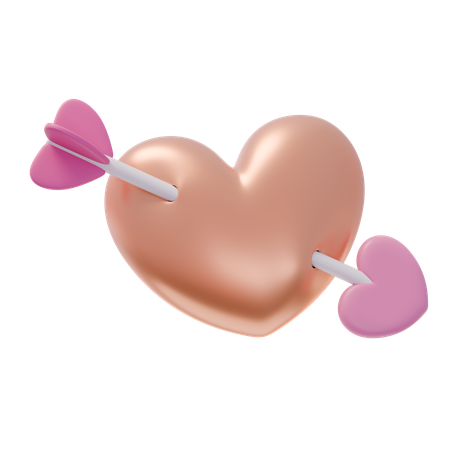 Cupid Arrow  3D Icon