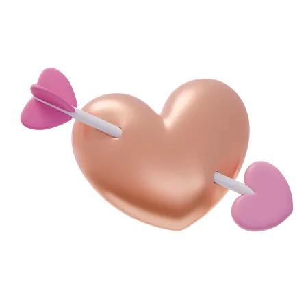 Cupid Arrow  3D Icon