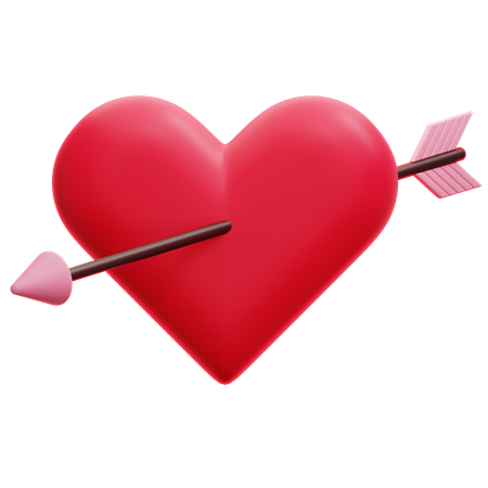 Cupid Arrow  3D Icon