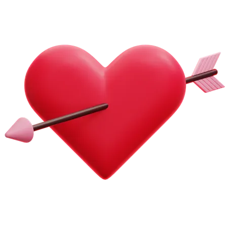 Cupid Arrow  3D Icon