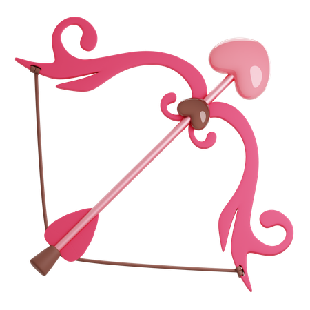 Cupid Arrow  3D Icon