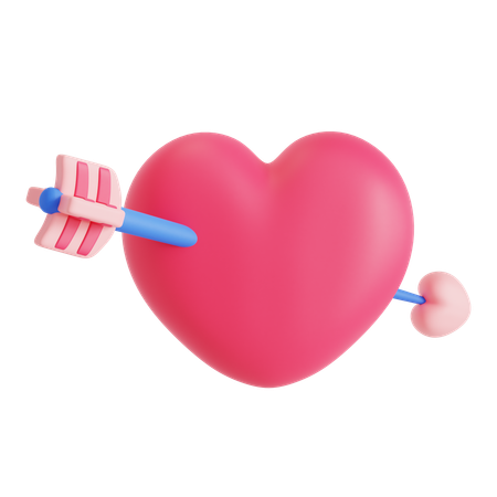 Cupid Arrow  3D Icon