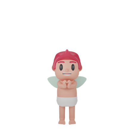 Cupid boy  3D Icon