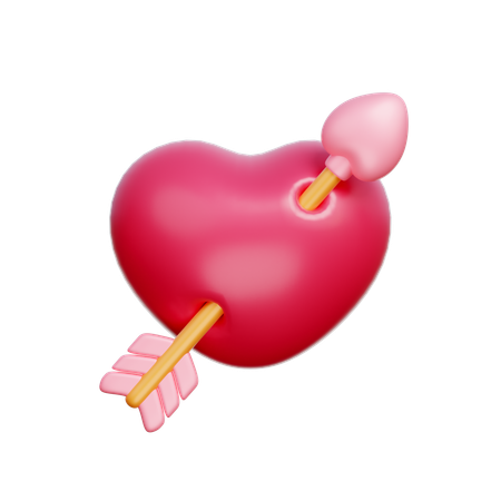 Cupid Heart  3D Icon