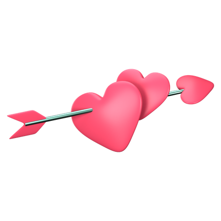 Cupid Hearts  3D Icon