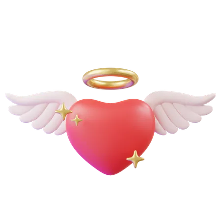 Cupid Wings  3D Icon