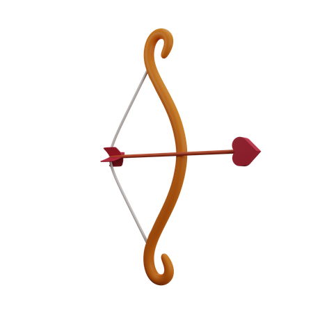Flecha do cupido  3D Icon