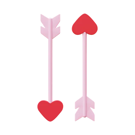 Flecha do cupido  3D Icon