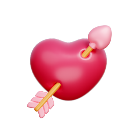 Coeur de Cupidon  3D Icon