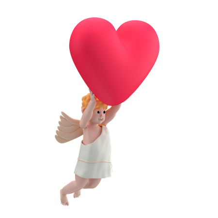 Garçon cupidon  3D Icon