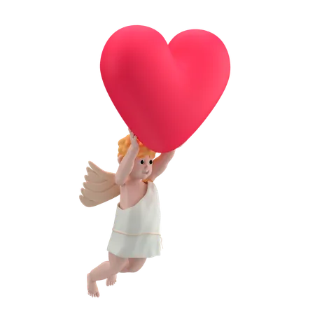 Garçon cupidon  3D Icon