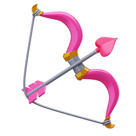 Cupid's Arrow  3D Icon