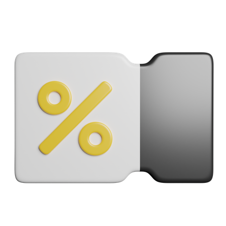 Cupom  3D Icon