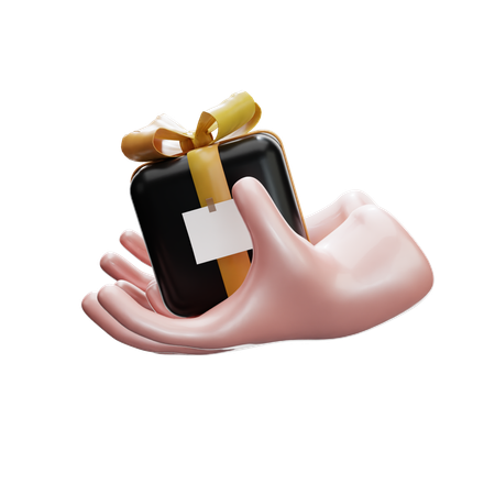 Cupom de desconto surpresa para presente  3D Icon