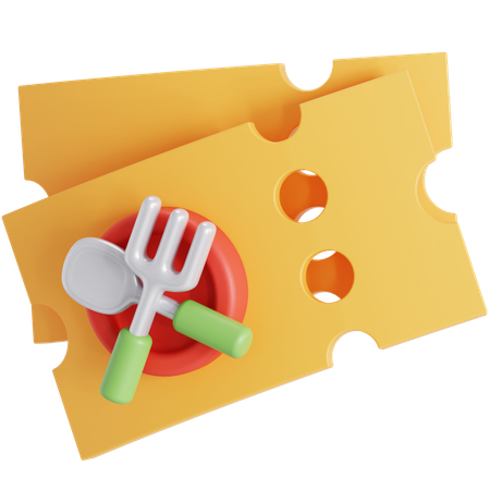 Cupón de comida  3D Icon