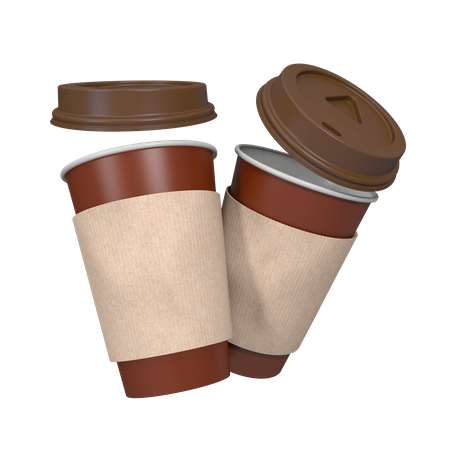 Cups  3D Icon